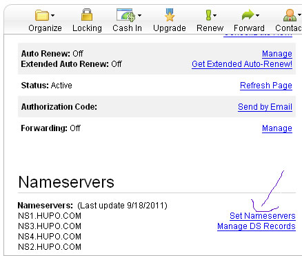 Godaddy域名設(shè)置HE.NET DNS的方法